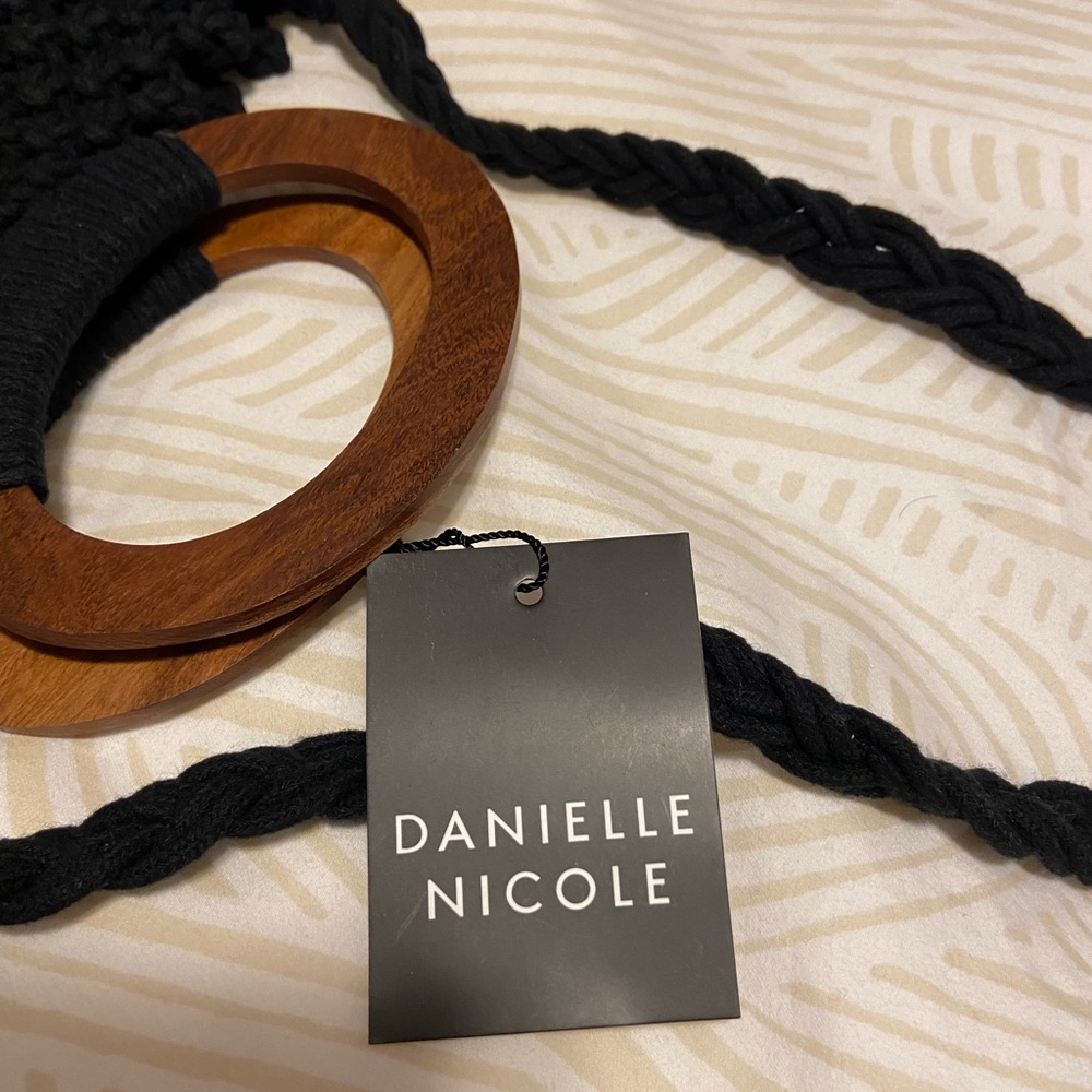 Danielle Nicole Black Fringe Bag - Picture 5 of 7